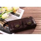 Mulberry Handbags Wallet Natural Leather 8405-342 Dark Coffee