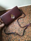 2018 Mulberry Amberley Clutch Oxblood Grain Leather