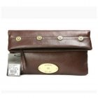 Mulberry Mitzy Clutch Soft Spongy Leather Chocolate