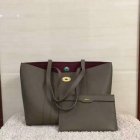 2017 Cheap Mulberry Bayswater Shopping Tote Clay Small Classic Grain