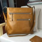 2016 Mens Mulberry Top Zip Messenger Bag in Oak Leather