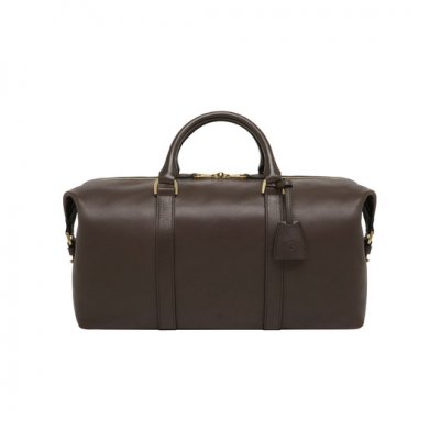 Mulberry Small Clipper Chocolate Natural Leather
