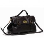 Mulberry Alexa Bag Natural Leather Chocolate
