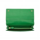 Mulberry Tree Continental Wallet Queen Green Silky Classic Calf