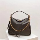 2018 Mulberry Leighton Bag in Dark Clay Silky Calf Leather