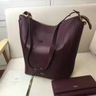 2017 S/S Mulberry Camden Bag in Oxblood Grain Leather