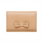Mulberry Bow French Purse Natural Classic Nappa