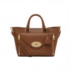 Mulberry Small Willow Tote Oak Silky Classic Calf