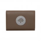 Mulberry Daria French Purse Taupe Spongy Pebbled