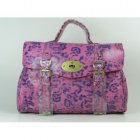 Mulberry Bayswater Natural Leather Fuchsia