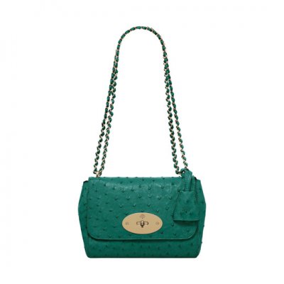 Mulberry Lily Emerald Ostrich