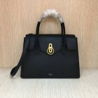 2018 S/S Mulberry Seaton Bag in Black Small Classic Grain Leather