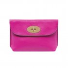 Mulberry Locked Cosmetic Purse Mulberry Pink Glossy Goat