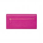 Mulberry Bow Continental Wallet Mulberry Pink Glossy Goat