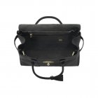 Mulberry Bayswater Black Natural Leather With Brass