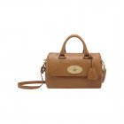 Mulberry Small Del Rey Deer Brown Glossy Goat