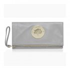 Mulberry Daria Clutch Soft Spongy Leather Grey