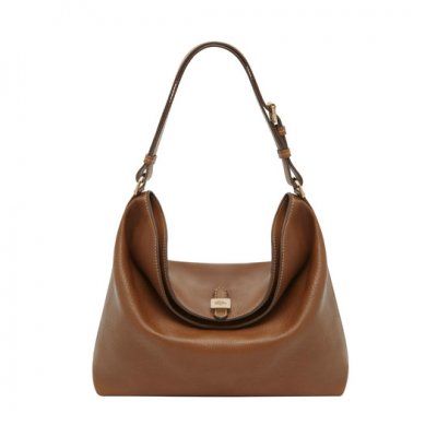 New Mulberry Handbags 2014-Tessie Hobo Oak Soft Small Grain [HH2636-182G110]