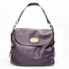 Mulberry Lock Hobo Shoulder Bag Purple