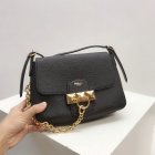 2019 Mulberry Mini Keeley Bag in Black Heavy Grain Leather