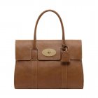 Mulberry Bayswater Oak Natural Leather With Brass
