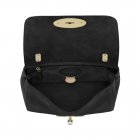 Mulberry Lily Black Soft Grain Leather With Soft Gold