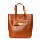Mulberry 7467 Tote Pebbled Leather Bag Oak
