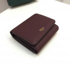 2017 Cheap Mulberry Small Continental French Purse in Oxblood Small Classic Grain