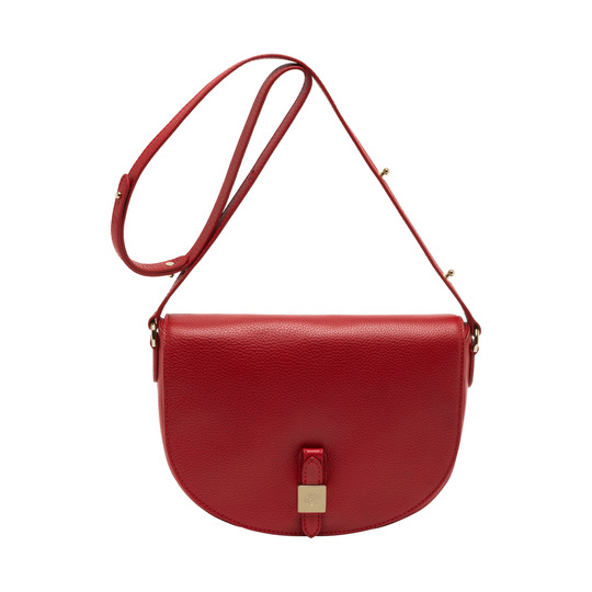 Latest Mulberry Bags 2014-Tessie Satchel Bag in Poppy Red - Click Image to Close