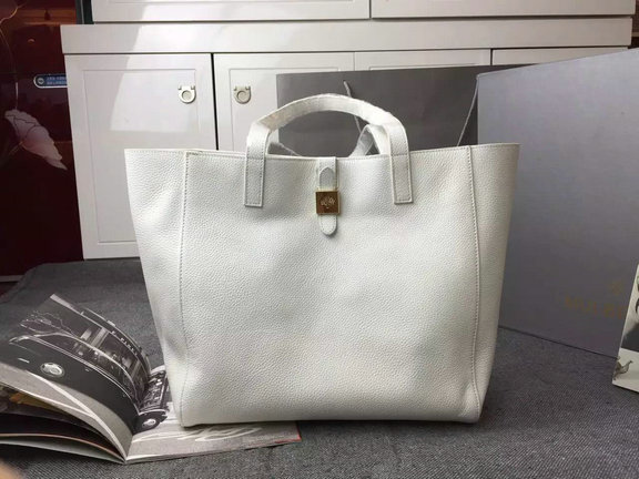 2015 New Mulberry Tessie Tote Bag in Cream Soft Leather - Click Image to Close