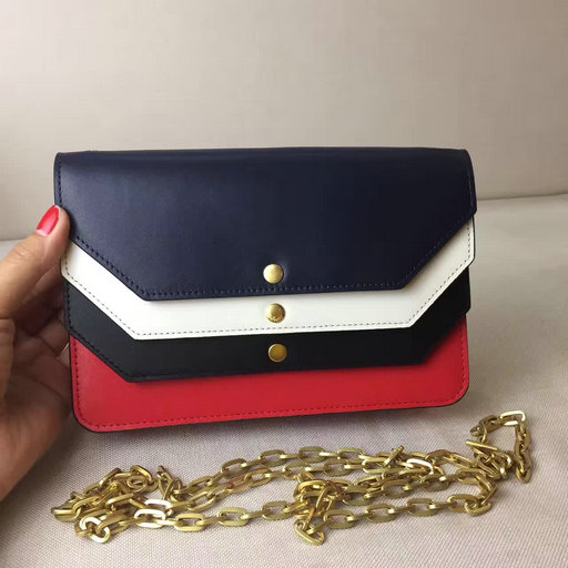 2017 Cheap Mulberry Multiflap Clutch Midnight,Chalk,Black & Fiery Red Smooth Calf - Click Image to Close