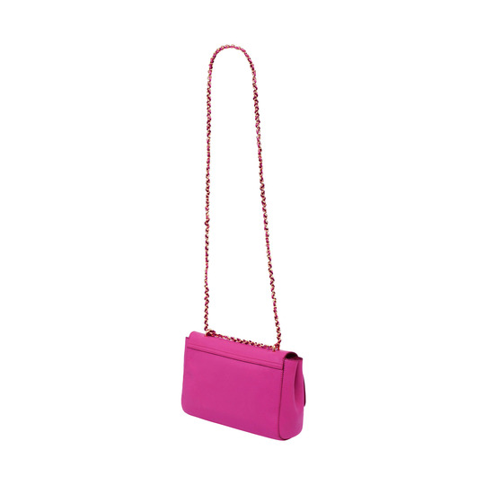 Mulberry Lily Mulberry Pink Glossy Goat - Click Image to Close