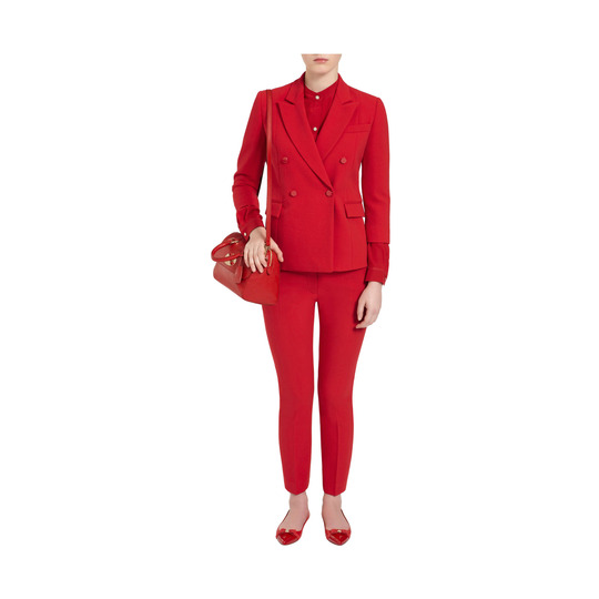 Mulberry Small Del Rey Bright Red Shiny Goat - Click Image to Close