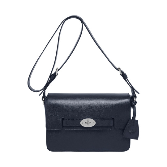 Mulberry Bayswater Shoulder Midnight Blue Shiny Goat - Click Image to Close