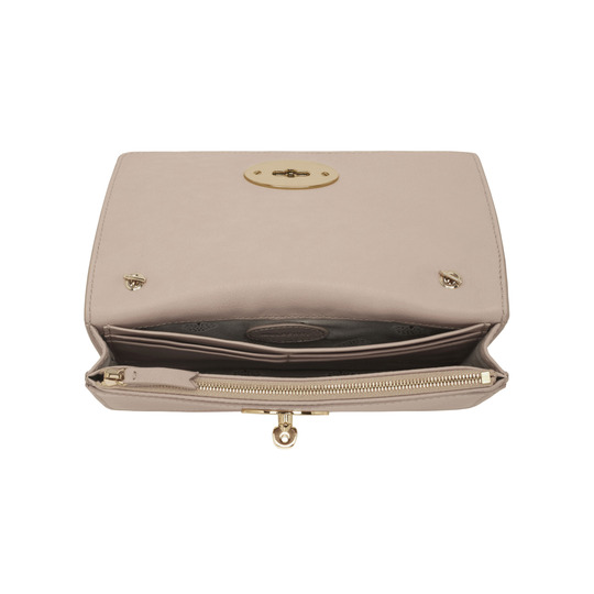 Mulberry Bayswater Clutch Wallet Oatmeal Micrograin Calf - Click Image to Close