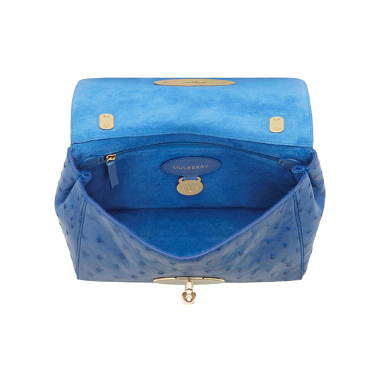 Mulberry Lily Bluebell Blue Ostrich - Click Image to Close