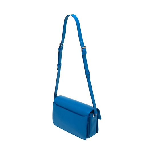 Mulberry Bayswater Shoulder Bluebell Blue Glossy Calf - Click Image to Close