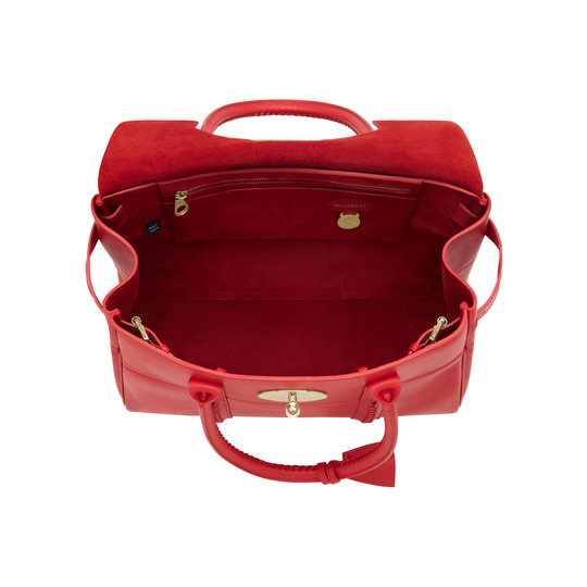 Mulberry Pembridge Bayswater Bright Red Soft Tan - Click Image to Close