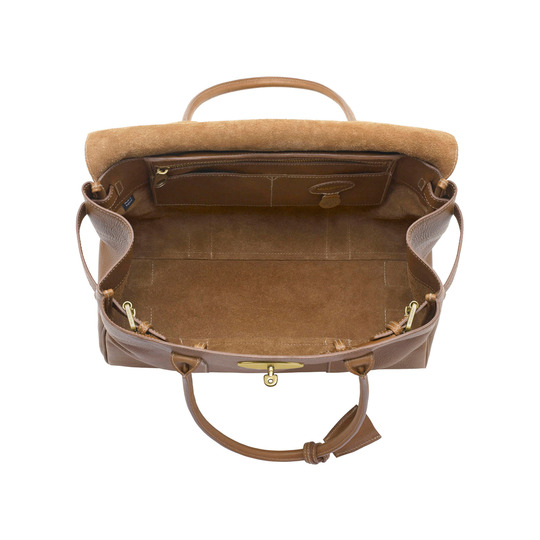 Mulberry Bayswater Oak Natural Leather With Brass - Click Image to Close