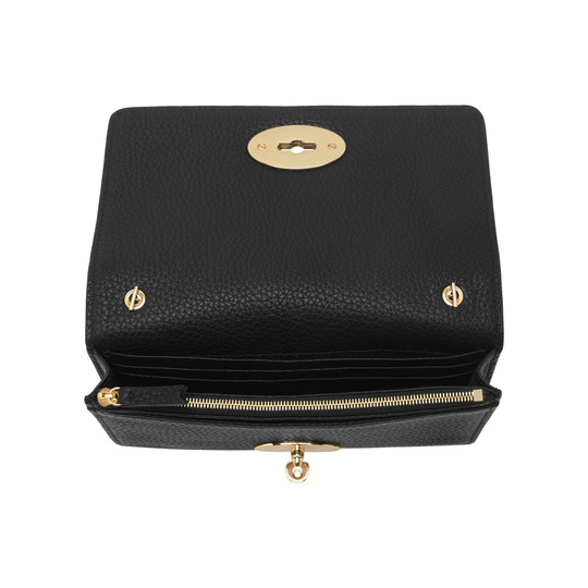Mulberry Bayswater Clutch Wallet Black Soft Grain - Click Image to Close