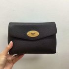 2018 Mulberry Darley Cosmetic Pouch in Chocolate Small Classic Grain