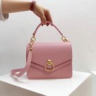 2018 Mulberry Harlow Satchel Pink Small Classic Grain
