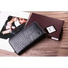 Mulberry Printed Leather Wallet Black 8002-393