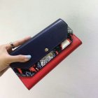 2017 Cheap Mulberry Multiflap Wallet Multicolour Snakeskin with Midnight & Fiery Red Smooth Calf