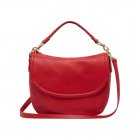 Mulberry Effie Satchel Bright Red Spongy Pebbled