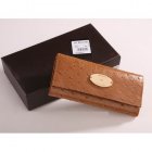 Mulberry Continental Ostrich Leather Wallet 8541-342 Oak