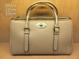 2014 Mulberry Bayswater Double Zip Tote Bag in Apricot Leather