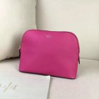 2016 Latest Mulberry Cosmetic Pouch Hot Pink Small Classic Grain