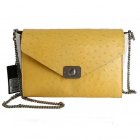 2015 Latest Mulberry Delphie Bag Camomile & White Ostrich Leather