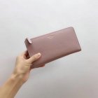 2019 Mulberry Long Part Zip Purse in Nude Grain Leather